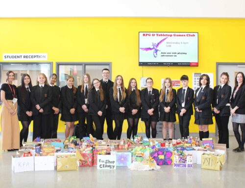 Year 9 in Action: Fundraising for Free Shop Crawley