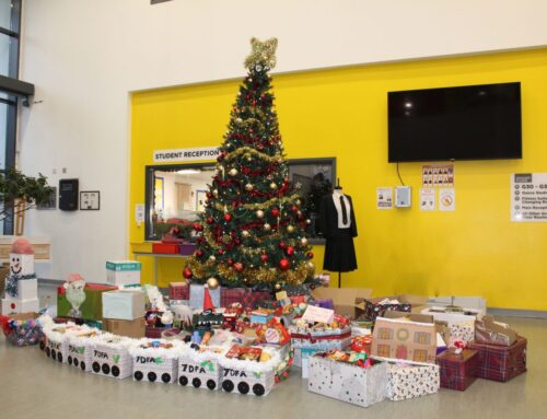 ICC Donate Christmas Hampers to the Easter Team
